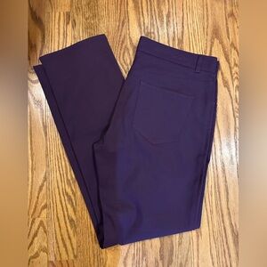 Peter Millar EB66 Pants, size 36, deep purple color